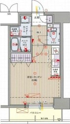 パルティール金山の物件間取画像